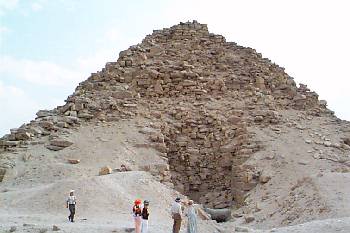 North face of the Pyramid of Sahure