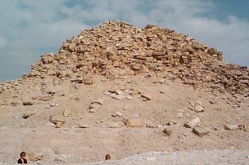 The West face of the Pyramid of Sahure