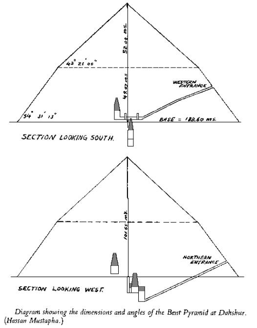 Southern Pyramid of Sneferu (AKA The Bent Pyramid)