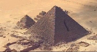 Pyramid of Menkaure - Aerial View